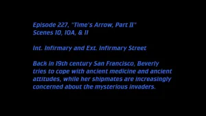 Deleted Scenes: S06E01 – Time’s Arrow (Part II)