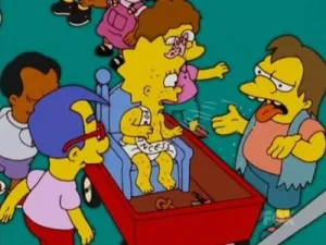 Milhouse a ködben