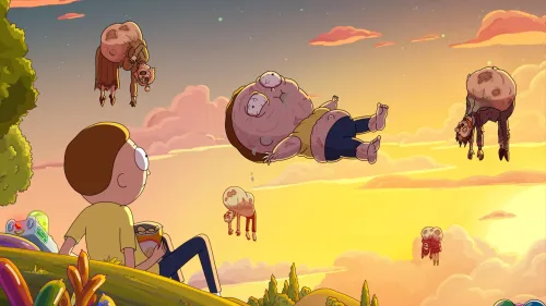 Morty hazatalál