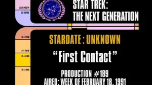 Archival Mission Log: Year Four - Inside The Star Trek Archives - "First Contact"