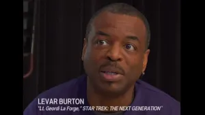 “Reading Rainbow” segment with LeVar Burton