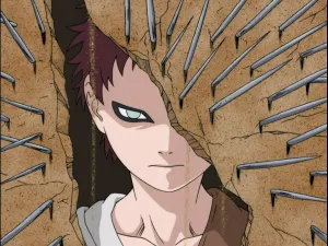 Akamaru félelme! Gaara iszonyatos ereje!