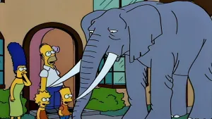 Bart elefántot kap